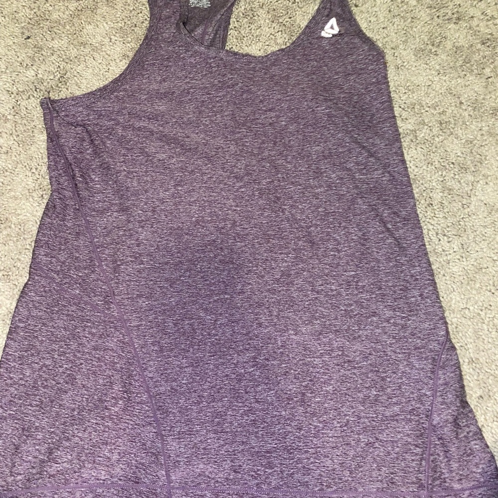 Reebok purple tank top (size xs)